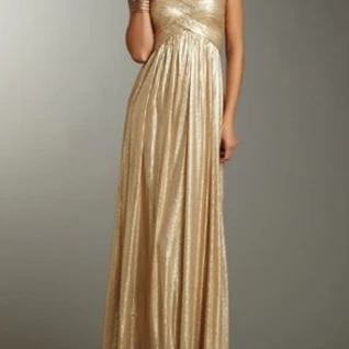 Платье La femme Gold Dress Размер 40