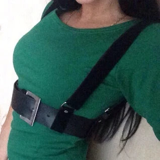 Портупея кожаная женская