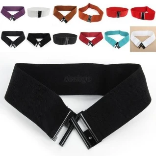 Пояс-резинка белый