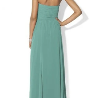 Платье Lauren Ralph Lauren Mint Chiffon Sweatheard Dress Размер 46