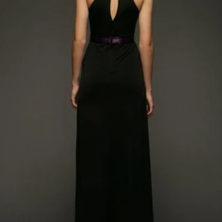 Платье Marc Bouwer Black Drape Rhinstone Gown Размер 40