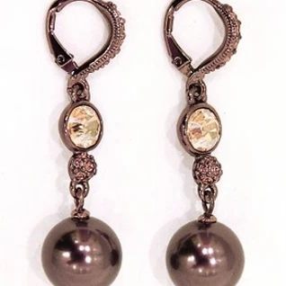 Серьги GIVENCHY Chokolat Earrings Pearl