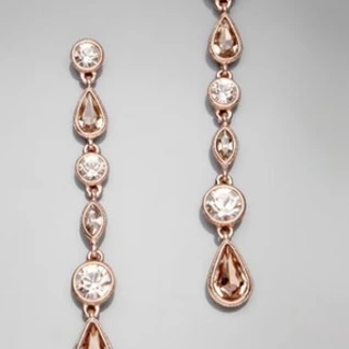 Серьги GIVENCHY Drop Earrings Long Gold/Silver	