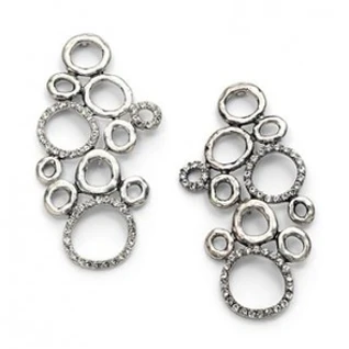 Серьги KENNETH JAY LANE Circle Drop Earrings
