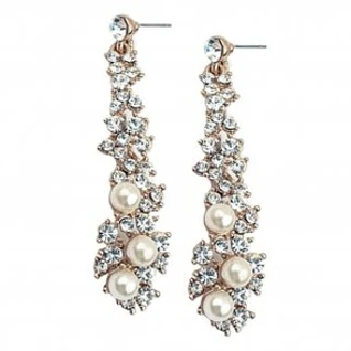 Серьги PAPAYA JAM Gold Earrings Pearl