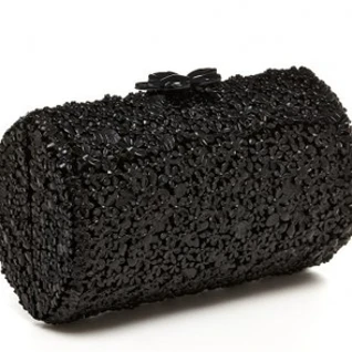 Клатч Melissa Black Plastic Flower Clutch