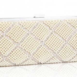 Клатч Scarleton Pearl Crystal Clutch Shampagne