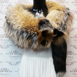 Горжетка из лисы