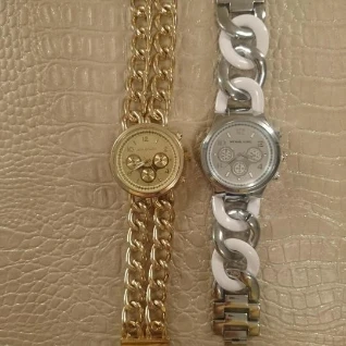 Часы Michael Kors Майл Корс золотые серебряные