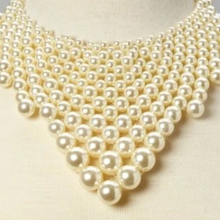 Колье Rj Graziano Faux Pearl Necklace