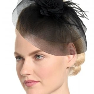 Украшение на голову Cara couture Black Feather Headband