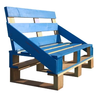 Паллетный диван