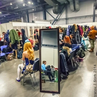 Зеркало напольное, 1700х500, дерево