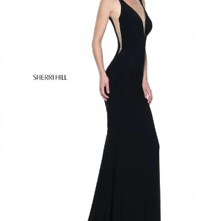 Платье темно-синее Sherri Hill