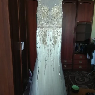 Вечернее платье модели "Рыбка"