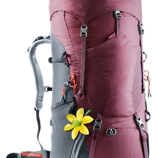 Рюкзак Deuter 2018 Aircontact Lite 60 + 10 SL maron-graphite