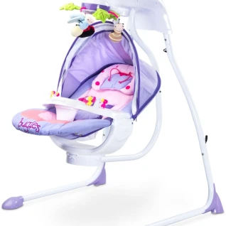 Электрокачели Caretero Bugies Purple