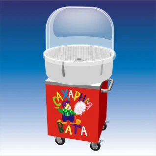 Аппарат сахарной ваты и попкорна