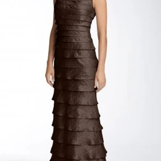 Платье Adrianna Papell  Full Length Dress Chocolat 44 и 46 размеры