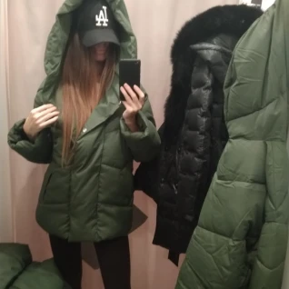 Куртка зефирка хаки зеленая женская