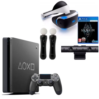 VR Очки + Sony Ps4 + Мувы + 40 игр