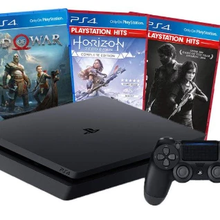 PS 4 slim + комплект игр #3