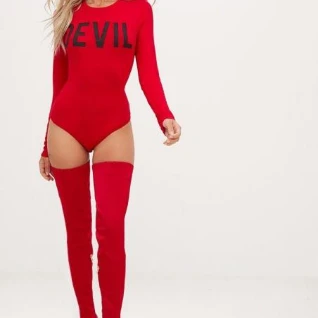 Боди красный женский кофта кофточка с надписью