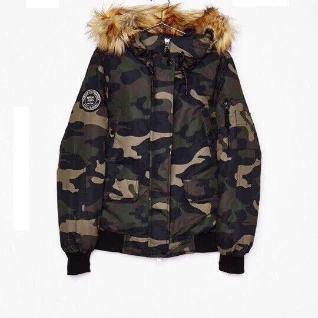 Женская куртка хаки камуфляжная