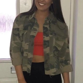 Камуфляжная куртка женская милитари хаки