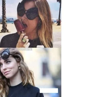 Очки женские черные темные солнцезащитные