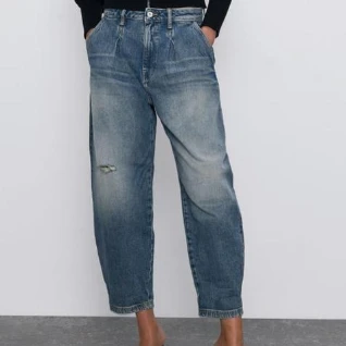 Женские джинсы широкие