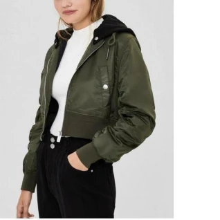 Куртка хаки милитари демисезонная