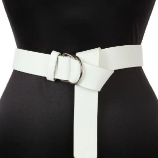 Кожаный ремень пояс асимметричный