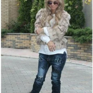 Джинсы женские синие