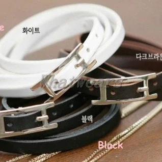 Браслет женский мужской кожаный