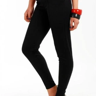 Черные брюки легинсы брючки