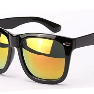 Цветные очки желтые зеркальные