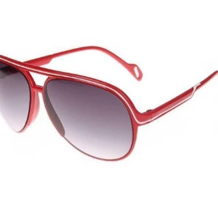 Очки женские красные белые от солнца