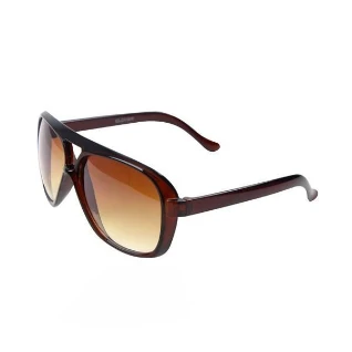 Коричневые очки большие солнцезащитные