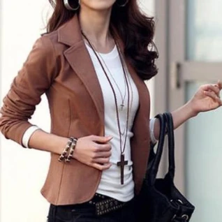 Женский жакет пиджак блейзер трикотажный