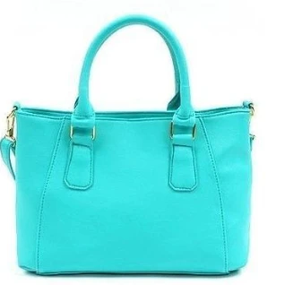 Мятная сумка бирюзовая голубая женская