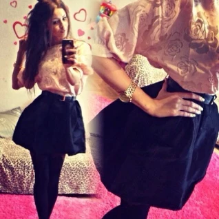 Пышное платье коктейльное