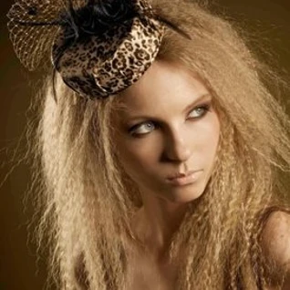 Аксессуар для фотосессии: шляпка ЛЕОПАРД