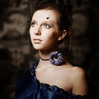 Аксессуар для фотосессии: шляпка ВУАЛЬ