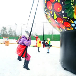 Качели Матрешка