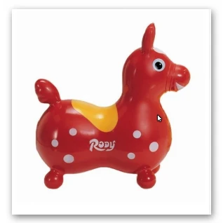 Резиновая Лошадка Прыгун Rody