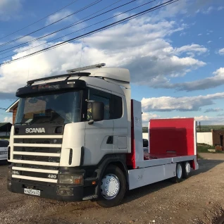 Грузовой эвакуатор Scania