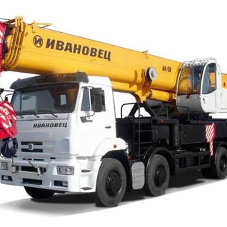 Автокран Ивановец Клинцы 28м