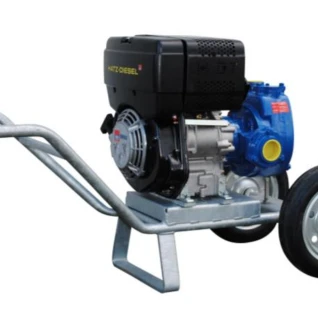 Аренда высоконапорной дизельной мотопомпы BBA Pumps B30