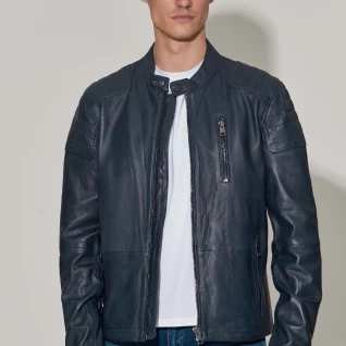 Кожаная куртка Urban Fashion For Men